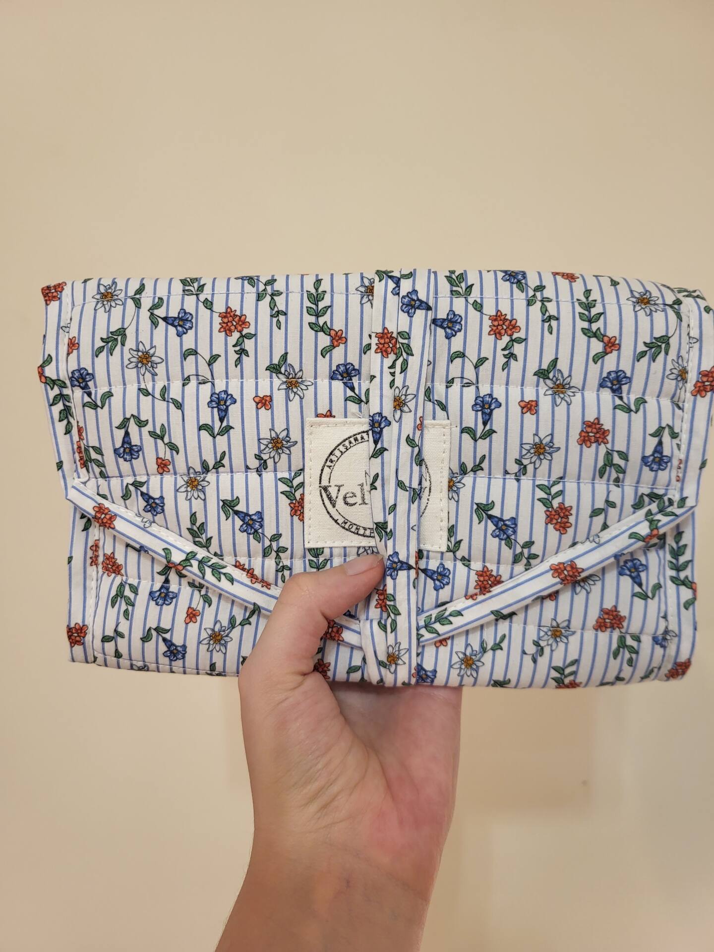 Pochette à bijoux - FAIT MAIN en FRANCE - rangement nomade – Image 13