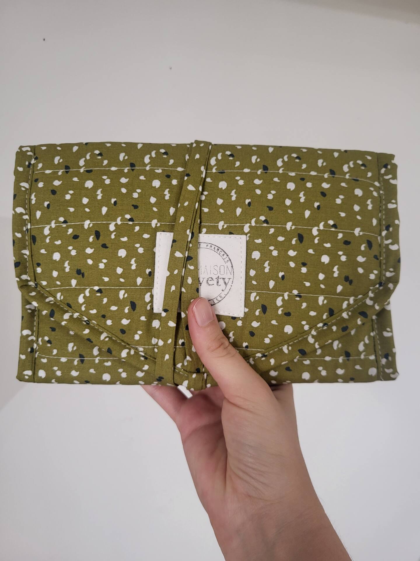 Pochette à bijoux - FAIT MAIN en FRANCE - rangement nomade – Image 11