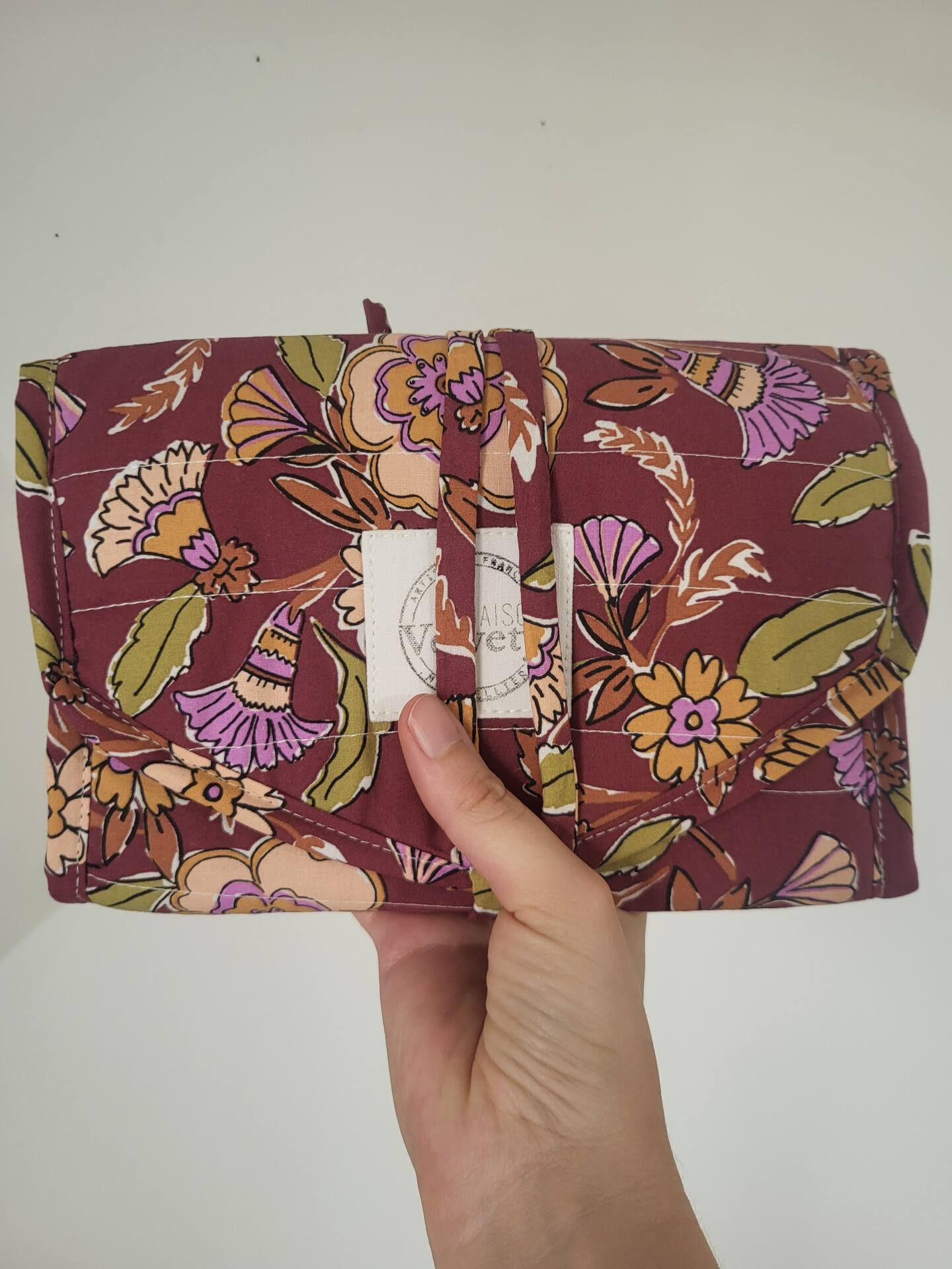Pochette à bijoux - FAIT MAIN en FRANCE - rangement nomade – Image 8